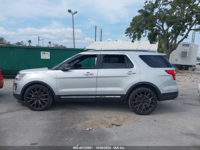 2019 Ford Explorer Xlt VIN: 1FM5K7D8XKGA46028 Lot: 40722601