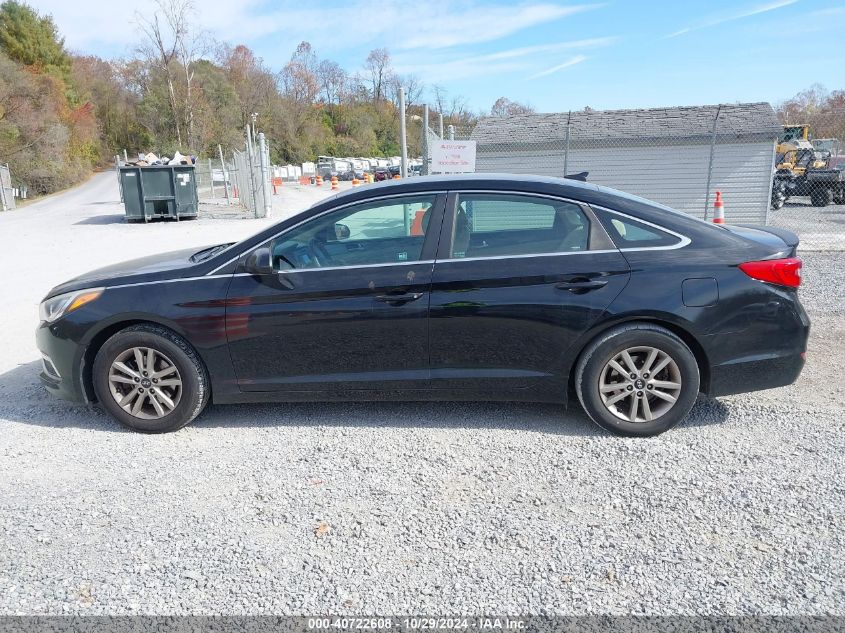 2015 Hyundai Sonata Se VIN: 5NPE24AF7FH002608 Lot: 40722608