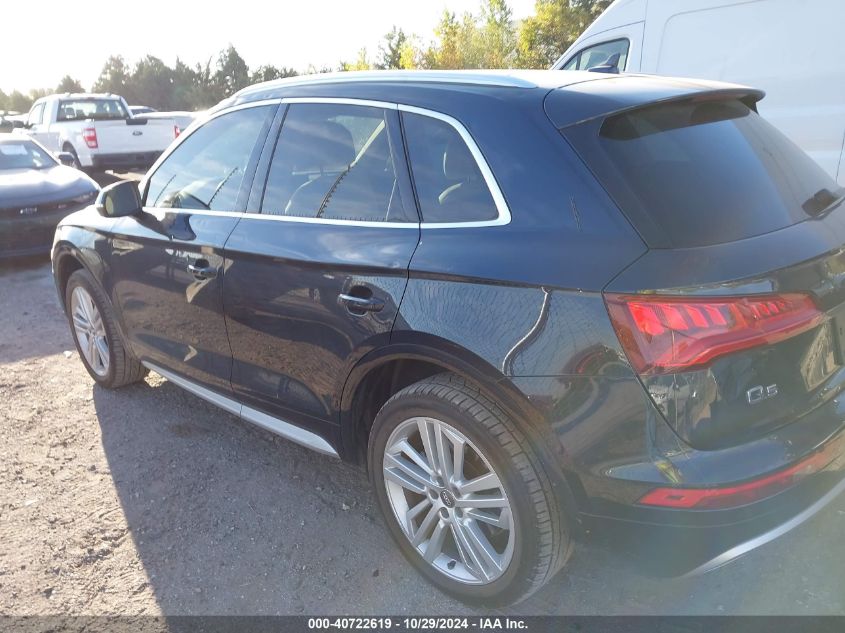 2020 Audi Q5 Premium Plus 45 Tfsi Quattro S Tronic VIN: WA1BNAFY7L2036199 Lot: 40722619