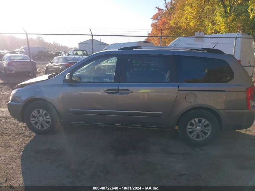 2012 Kia Sedona Lx VIN: KNDMG4C71C6432336 Lot: 40722640