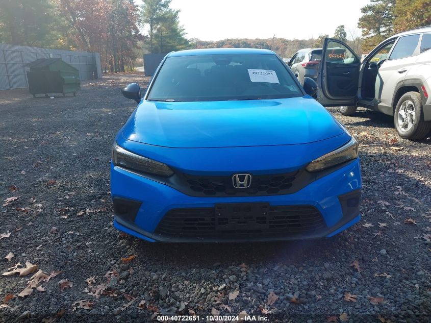 2022 HONDA CIVIC SPORT - 19XFL2H84NE008818