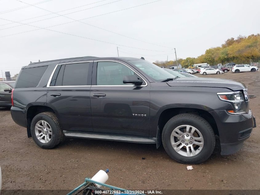 2015 Chevrolet Tahoe Lt VIN: 1GNSKBKC1FR185497 Lot: 40722652