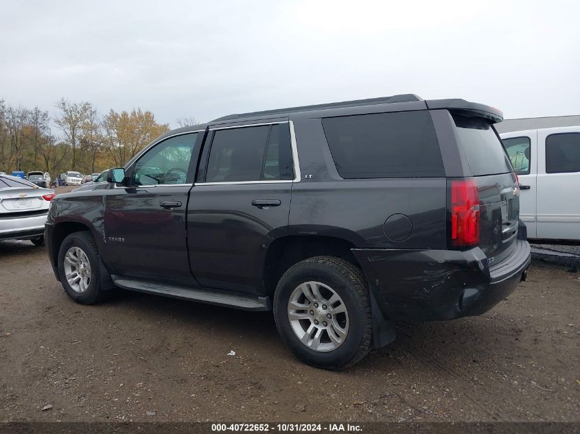 2015 Chevrolet Tahoe Lt VIN: 1GNSKBKC1FR185497 Lot: 40722652