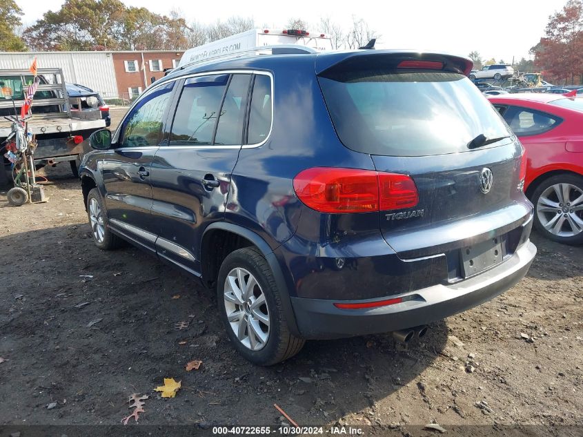 VIN WVGBV3AX8EW044125 2014 Volkswagen Tiguan, R-Line no.3