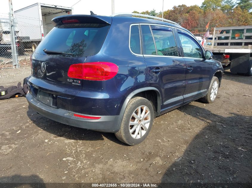 VIN WVGBV3AX8EW044125 2014 Volkswagen Tiguan, R-Line no.4