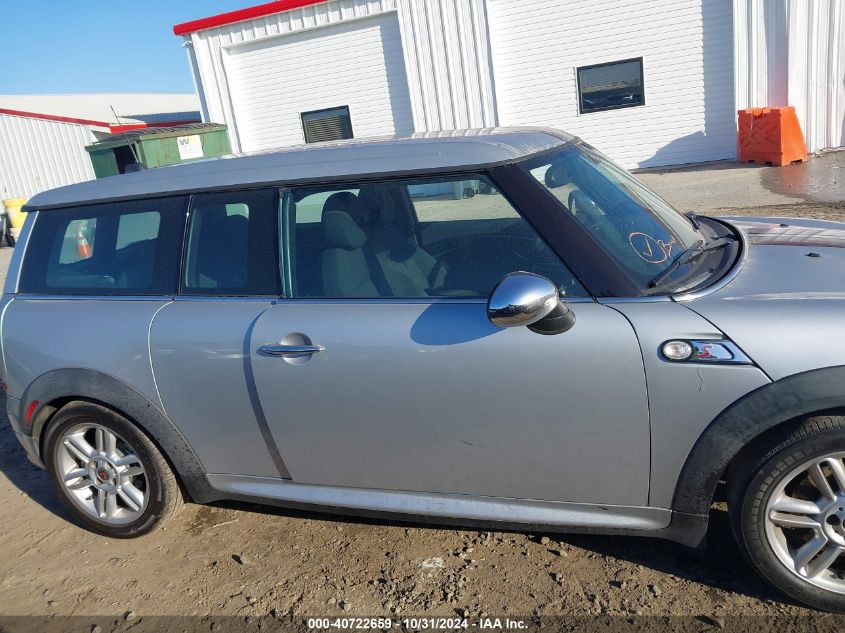 2010 Mini Cooper S Clubman VIN: WMWMM3C53ATP76361 Lot: 40722659