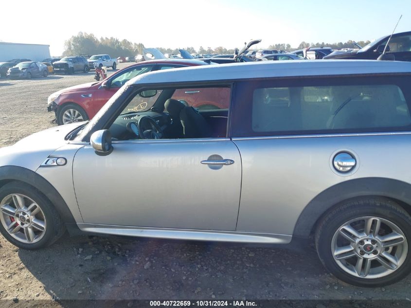 2010 Mini Cooper S Clubman VIN: WMWMM3C53ATP76361 Lot: 40722659