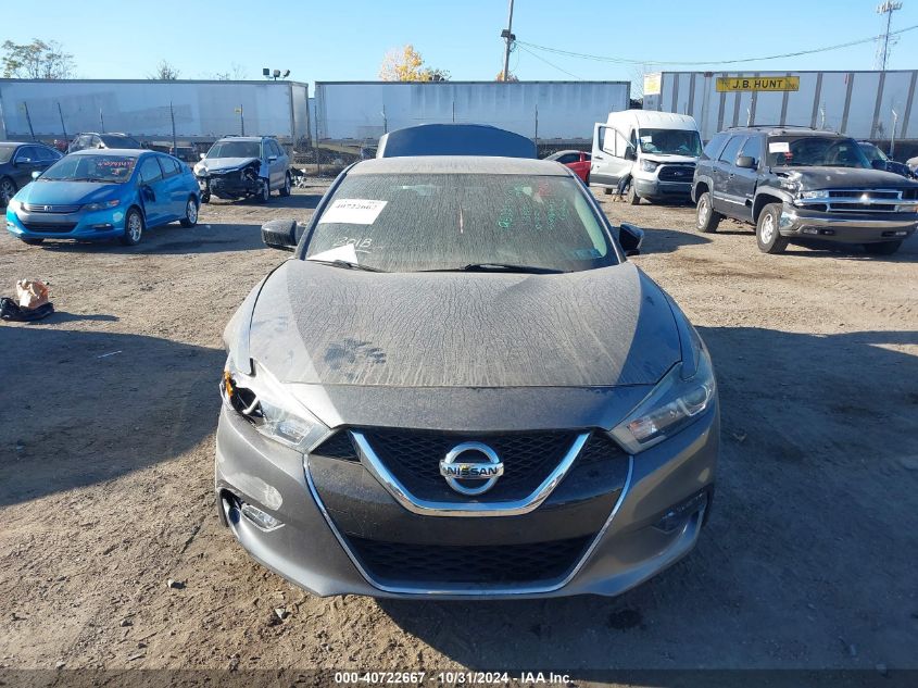 2018 Nissan Maxima 3.5 S VIN: 1N4AA6AP8JC400250 Lot: 40722667