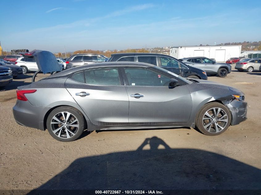 2018 Nissan Maxima 3.5 S VIN: 1N4AA6AP8JC400250 Lot: 40722667