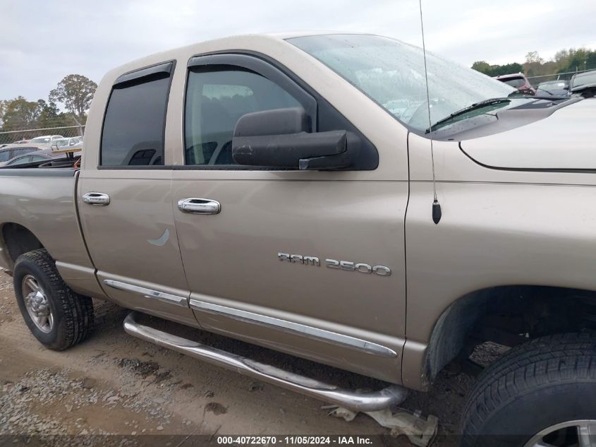 2005 Dodge Ram 2500 Slt/Laramie VIN: 3D7KS28C45G770451 Lot: 40722670