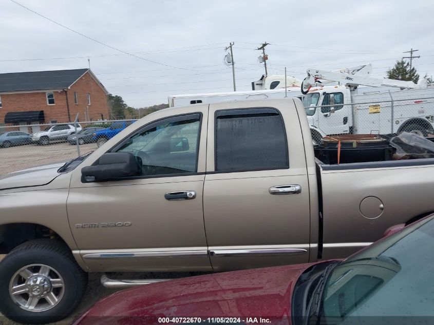 2005 Dodge Ram 2500 Slt/Laramie VIN: 3D7KS28C45G770451 Lot: 40722670