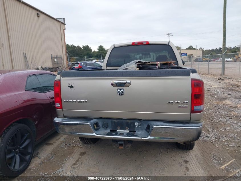 2005 Dodge Ram 2500 Slt/Laramie VIN: 3D7KS28C45G770451 Lot: 40722670