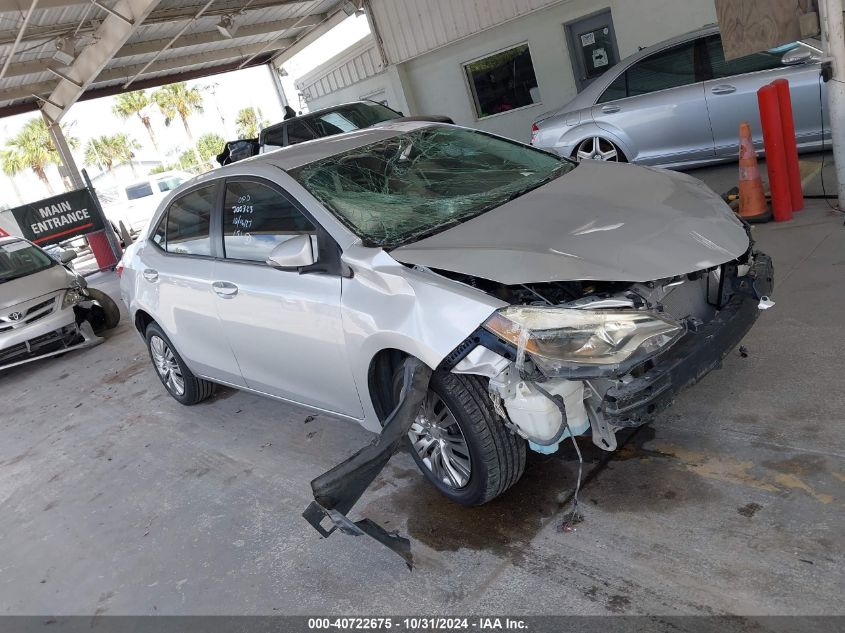 2015 Toyota Corolla S VIN: 5YFBURHE4FP238918 Lot: 40722675