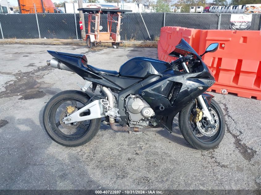 2003 Honda Cbr600 Rr VIN: JH2PC37013M010571 Lot: 40722697