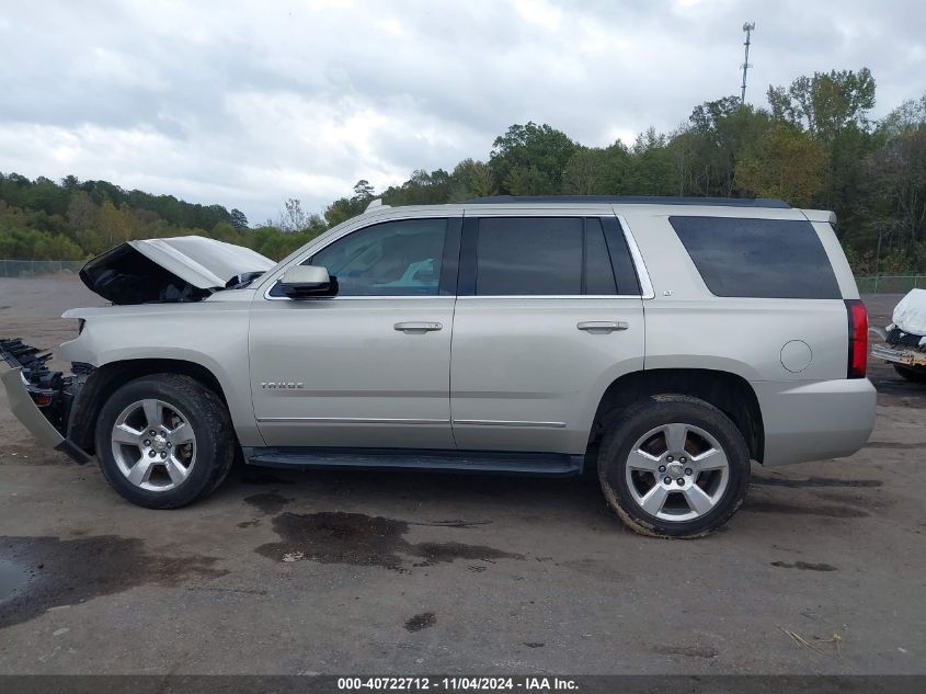 2015 Chevrolet Tahoe C1500 Lt VIN: 1GNSCBKCXFR705631 Lot: 40722712