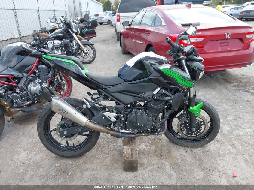 2019 Kawasaki Er400 D VIN: JKAERKD12KDA46769 Lot: 40722718