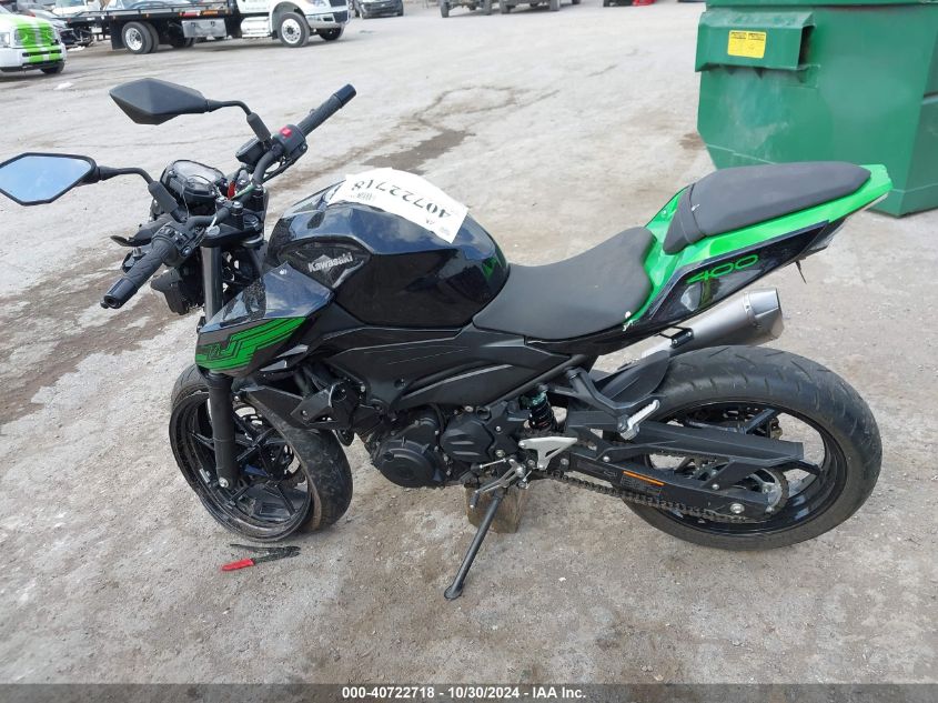 2019 Kawasaki Er400 D VIN: JKAERKD12KDA46769 Lot: 40722718