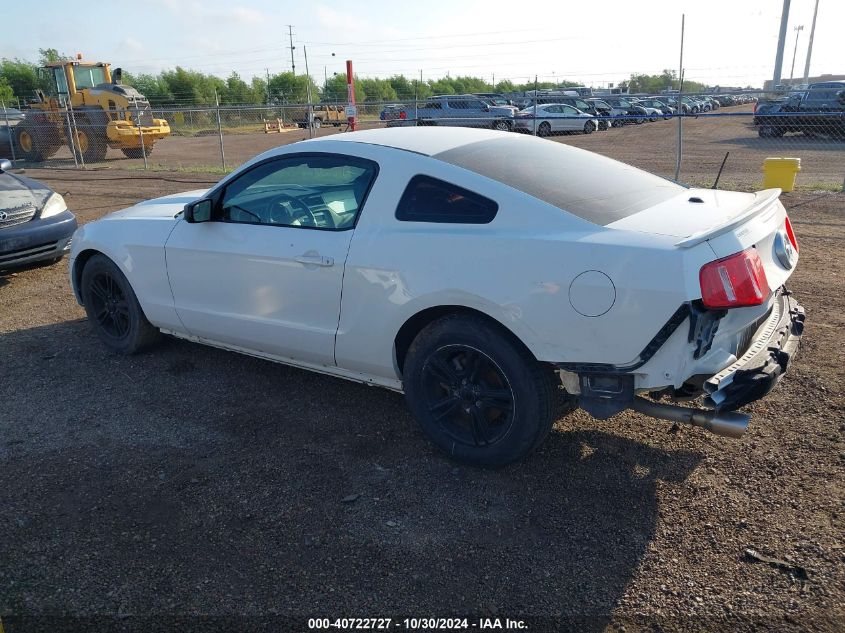 2012 Ford Mustang V6 Premium VIN: 1ZVBP8AM3C5208463 Lot: 40722727