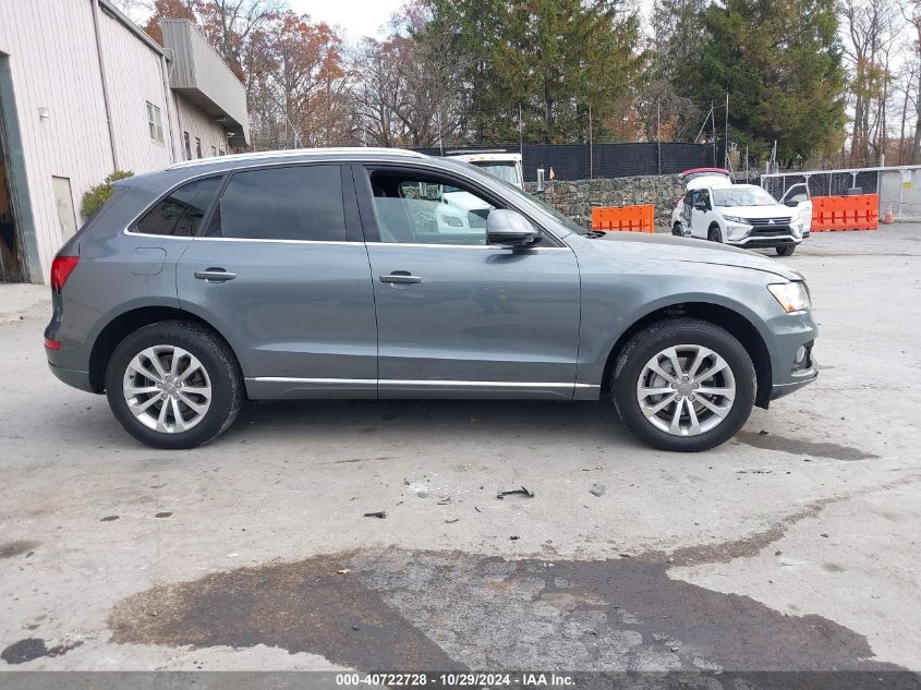 2016 Audi Q5 2.0T Premium VIN: WA1L2AFP9GA124025 Lot: 40722728