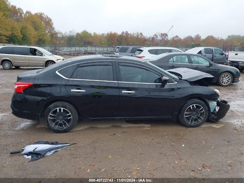 2019 Nissan Sentra S VIN: 3N1AB7AP7KY318812 Lot: 40722743