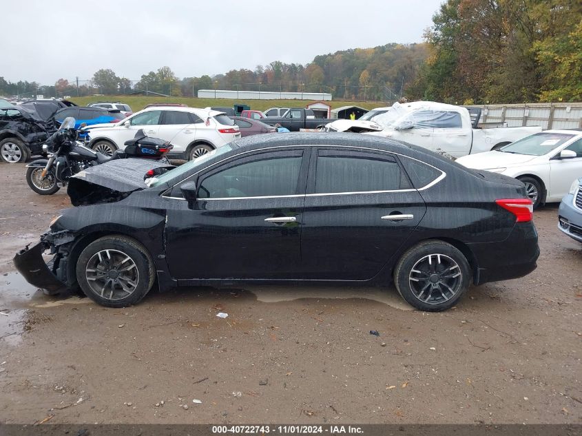 2019 Nissan Sentra S VIN: 3N1AB7AP7KY318812 Lot: 40722743