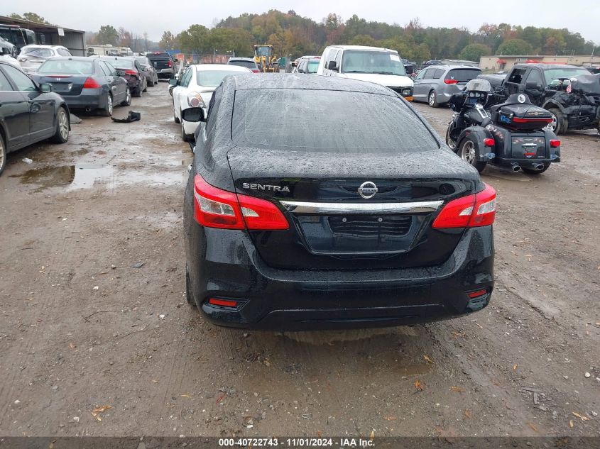 2019 Nissan Sentra S VIN: 3N1AB7AP7KY318812 Lot: 40722743