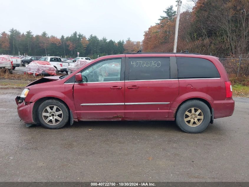 2012 Chrysler Town & Country Touring VIN: 2C4RC1BG0CR213099 Lot: 40722750