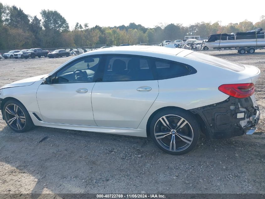 2018 BMW 640I Gran Turismo xDrive VIN: WBAJV6C53JBJ99337 Lot: 40722769