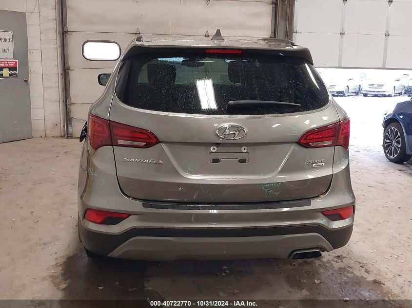 2018 Hyundai Santa Fe Sport 2.4L VIN: 5NMZUDLB1JH089224 Lot: 40722770