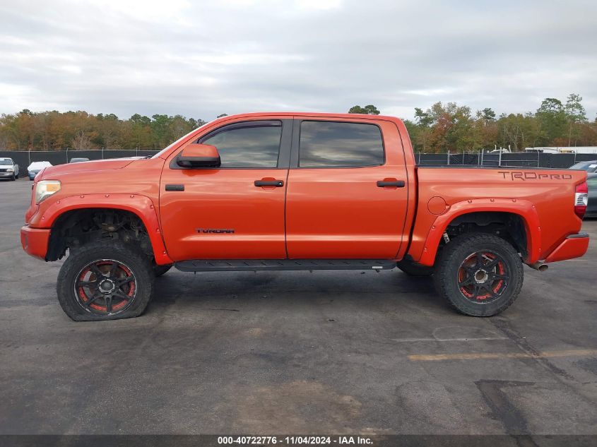 2015 Toyota Tundra Trd Pro 5.7L V8 VIN: 5TFDW5F1XFX428204 Lot: 40722776