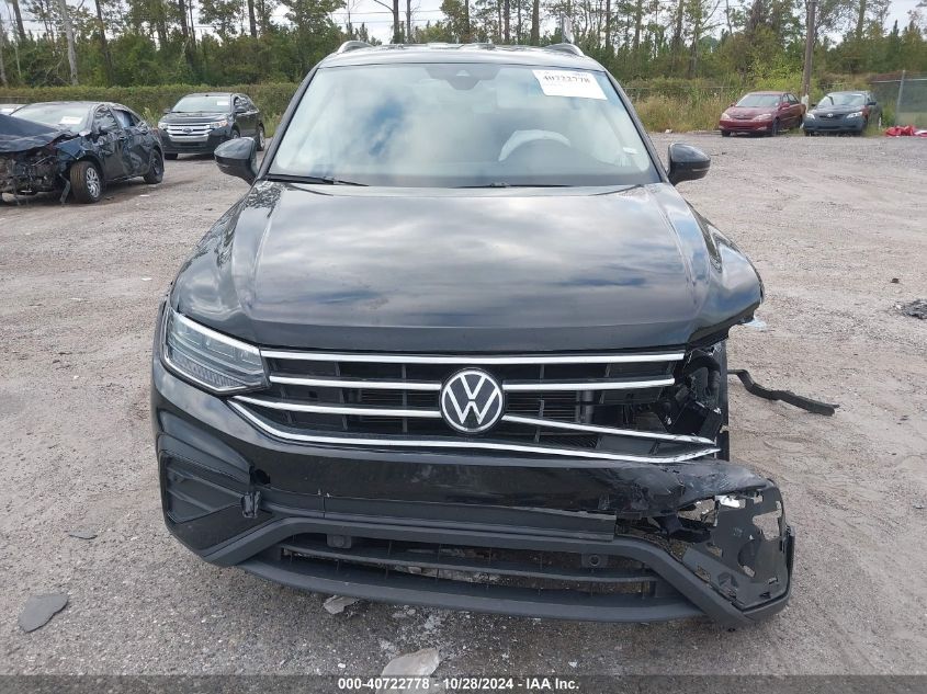 2024 Volkswagen Tiguan 2.0T Se/Wolfsburg Edition VIN: 3VV3B7AX0RM046712 Lot: 40722778