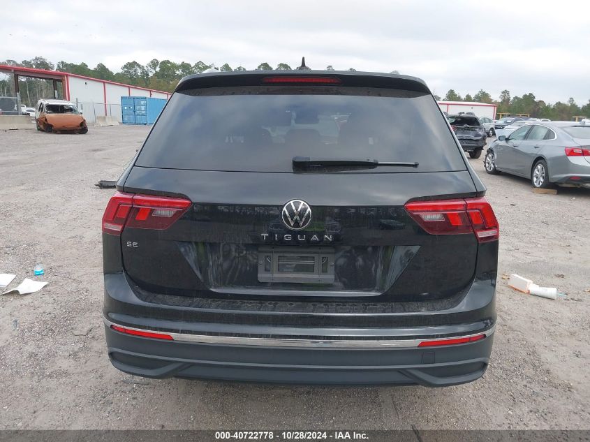 2024 Volkswagen Tiguan 2.0T Se/Wolfsburg Edition VIN: 3VV3B7AX0RM046712 Lot: 40722778