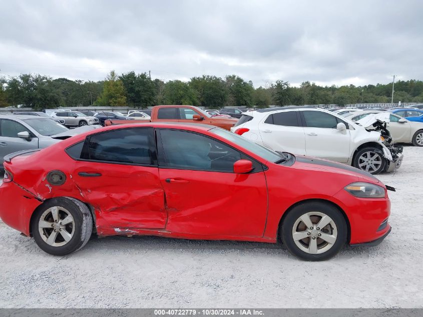 2016 Dodge Dart Sxt VIN: 1C3CDFBB8GD625384 Lot: 40722779