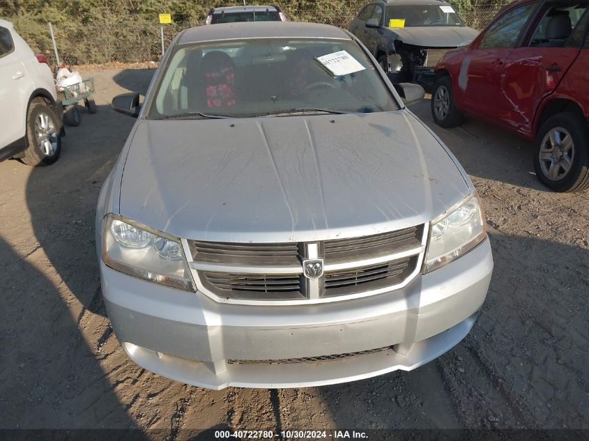 2008 Dodge Avenger Se VIN: 1B3LC46K18N278605 Lot: 40722780