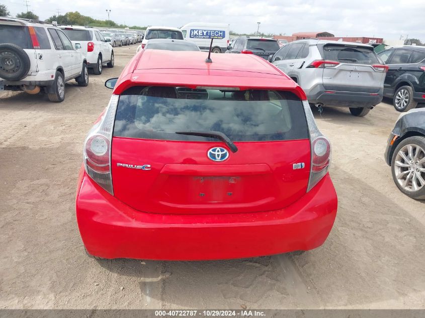 2012 Toyota Prius C Two VIN: JTDKDTB31C1519921 Lot: 40722787