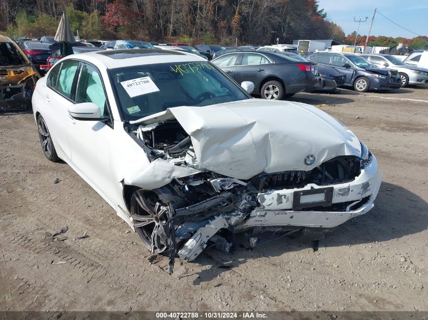 2023 BMW 330I xDrive VIN: 3MW89FF01P8D17222 Lot: 40722788