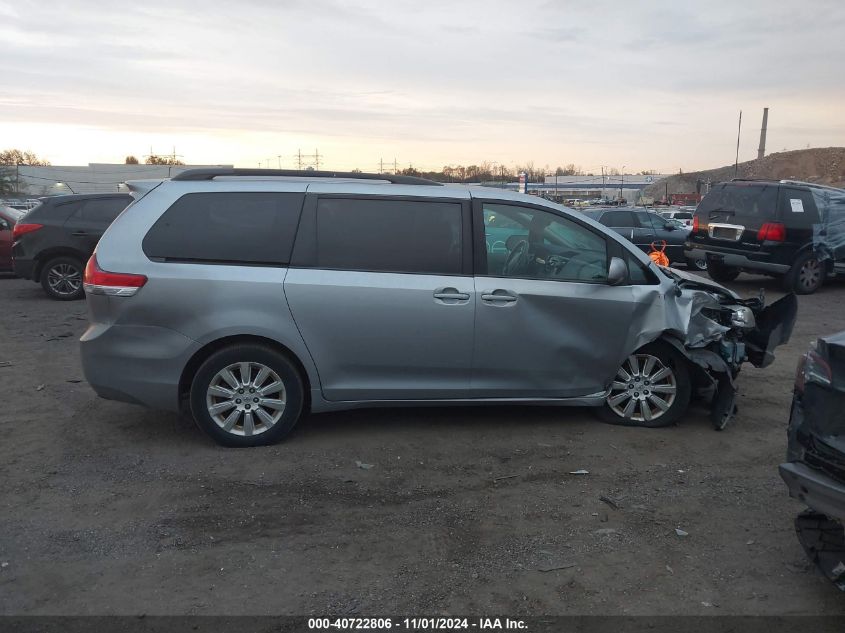 2012 Toyota Sienna Le 7 Passenger VIN: 5TDJK3DC8CS038436 Lot: 40722806