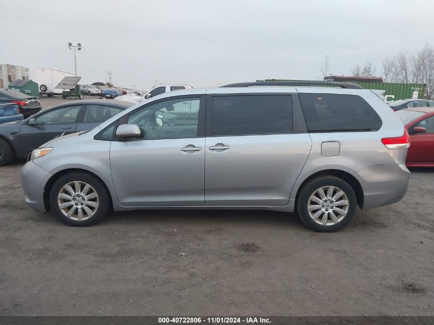 2012 Toyota Sienna Le 7 Passenger VIN: 5TDJK3DC8CS038436 Lot: 40722806