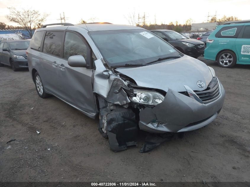 2012 Toyota Sienna Le 7 Passenger VIN: 5TDJK3DC8CS038436 Lot: 40722806