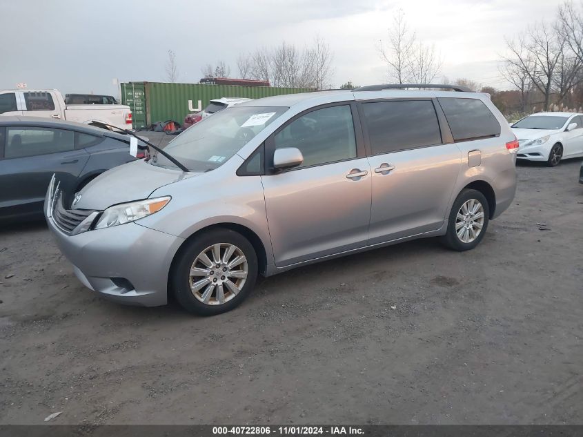 2012 Toyota Sienna Le 7 Passenger VIN: 5TDJK3DC8CS038436 Lot: 40722806