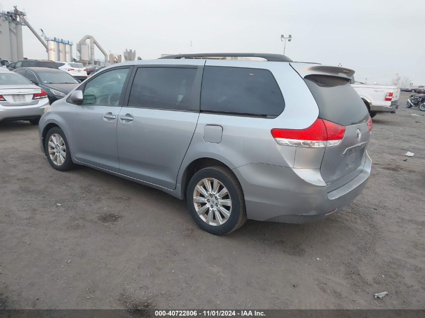 2012 Toyota Sienna Le 7 Passenger VIN: 5TDJK3DC8CS038436 Lot: 40722806