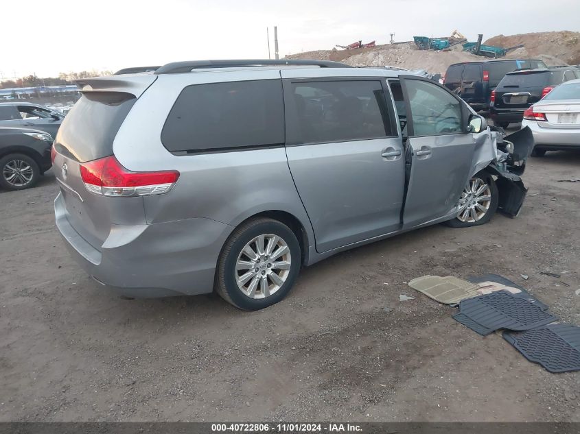 2012 Toyota Sienna Le 7 Passenger VIN: 5TDJK3DC8CS038436 Lot: 40722806