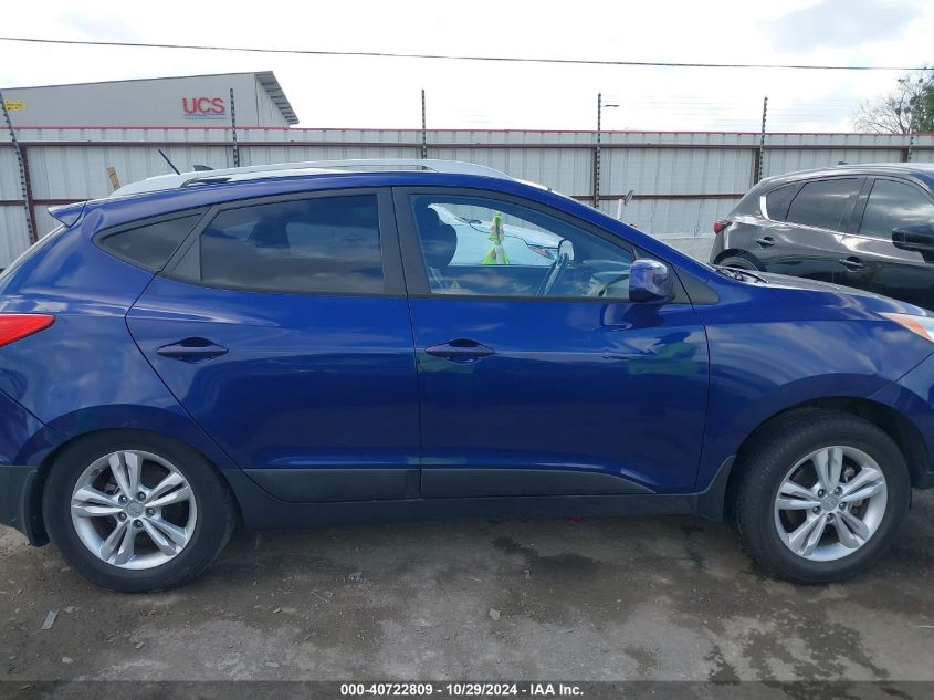 2011 Hyundai Tucson Gls VIN: KM8JUCAC9BU148786 Lot: 40722809