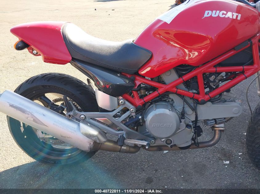 2006 Ducati Monster 620 VIN: ZDM1RA2K06B076429 Lot: 40722811