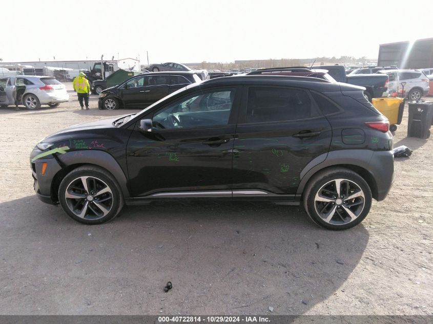 2020 Hyundai Kona Limited VIN: KM8K3CA56LU442320 Lot: 40722814