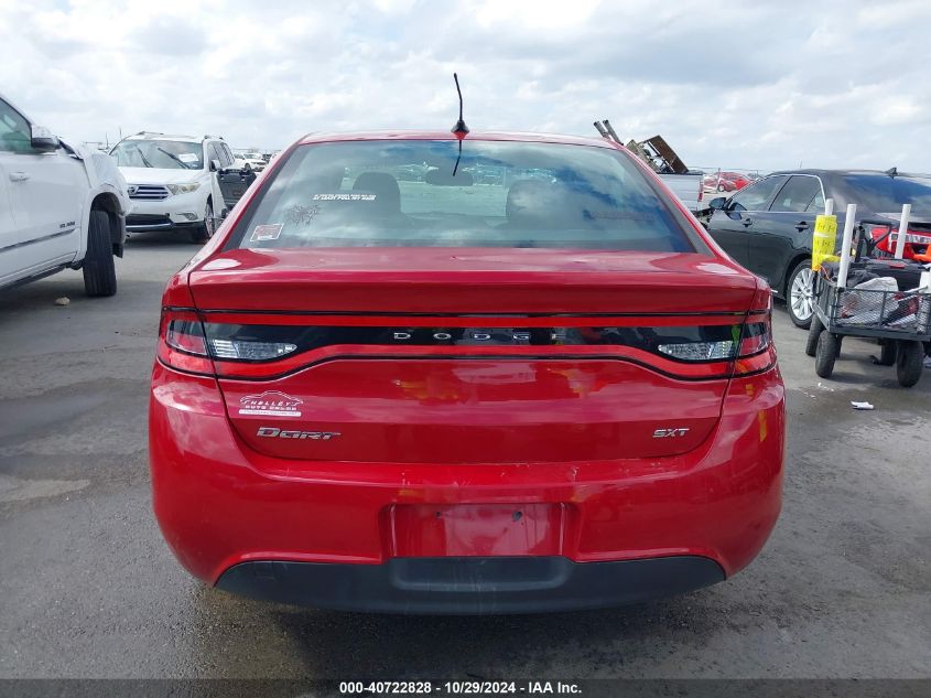 2016 Dodge Dart Sxt Sport VIN: 1C3CDFFA3GD815885 Lot: 40722828