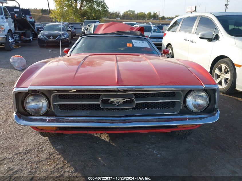 1972 Ford Mustang VIN: 1F03F200B23 Lot: 40722837