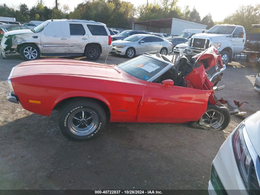 1972 Ford Mustang VIN: 1F03F200B23 Lot: 40722837