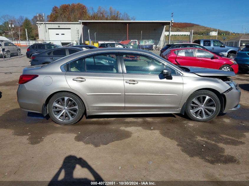 2016 Subaru Legacy 2.5I Limited VIN: 4S3BNAN60G3022733 Lot: 40722851