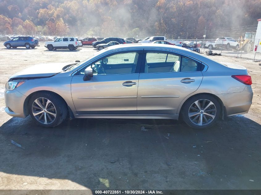 2016 Subaru Legacy 2.5I Limited VIN: 4S3BNAN60G3022733 Lot: 40722851